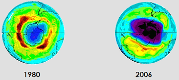 The ozone hole