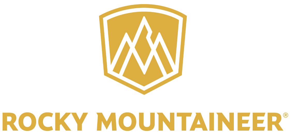 Rocky Mountaineer logo.