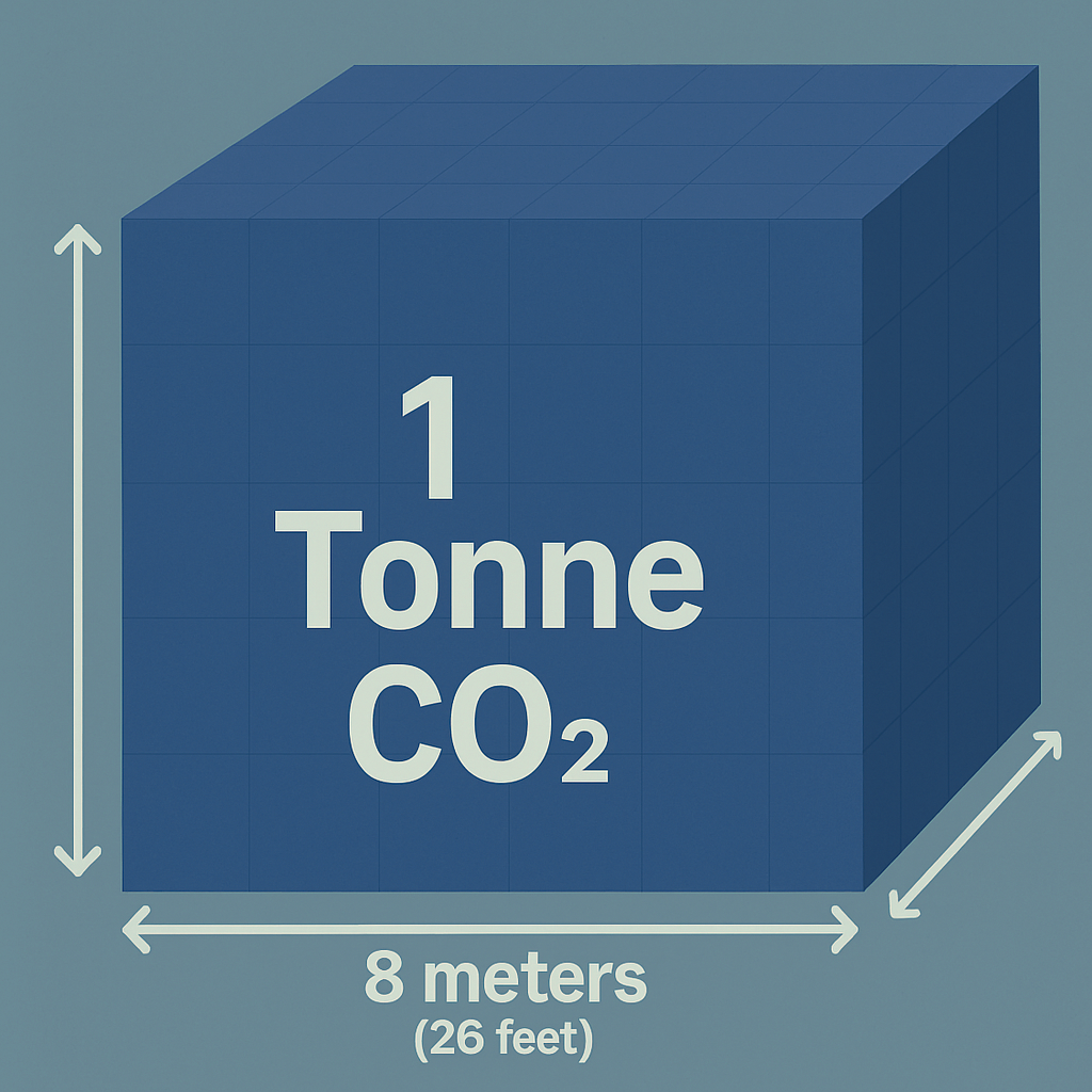 what is a tonne of co2